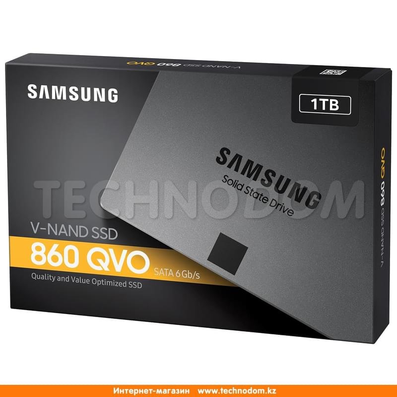 Внутренний SSD 2.5" 7мм 1TB Samsung 860 QVO SATA-III 3D QLC (MZ-76Q1T0BW) - фото #6