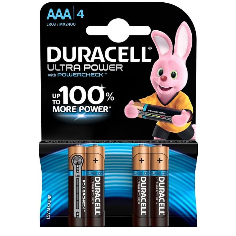 Батарейка AAA 4шт Duracell Ultra (5004806) - фото #0