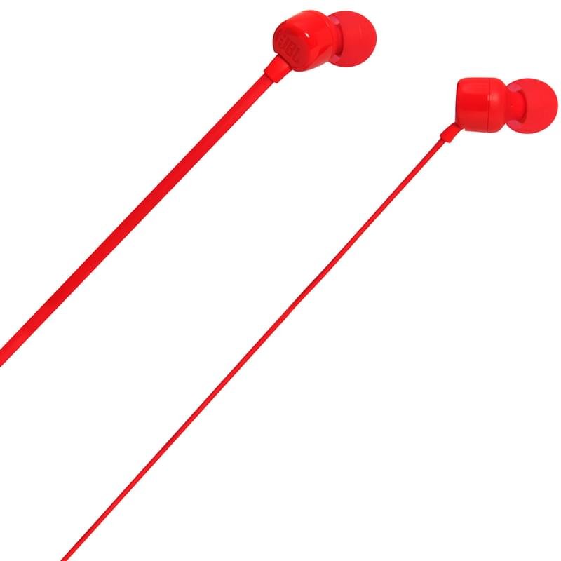 Наушники Вставные с Микрофоном JBL JBLT110, Red - фото #3