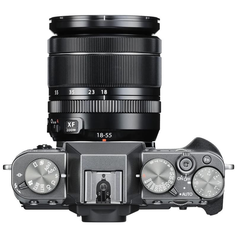 Беззеркальный фотоаппарат FUJIFILM X-T30 XF 18-55 mm f/2.8-4.0 R LM OIS Сharcoal Silver - фото #4