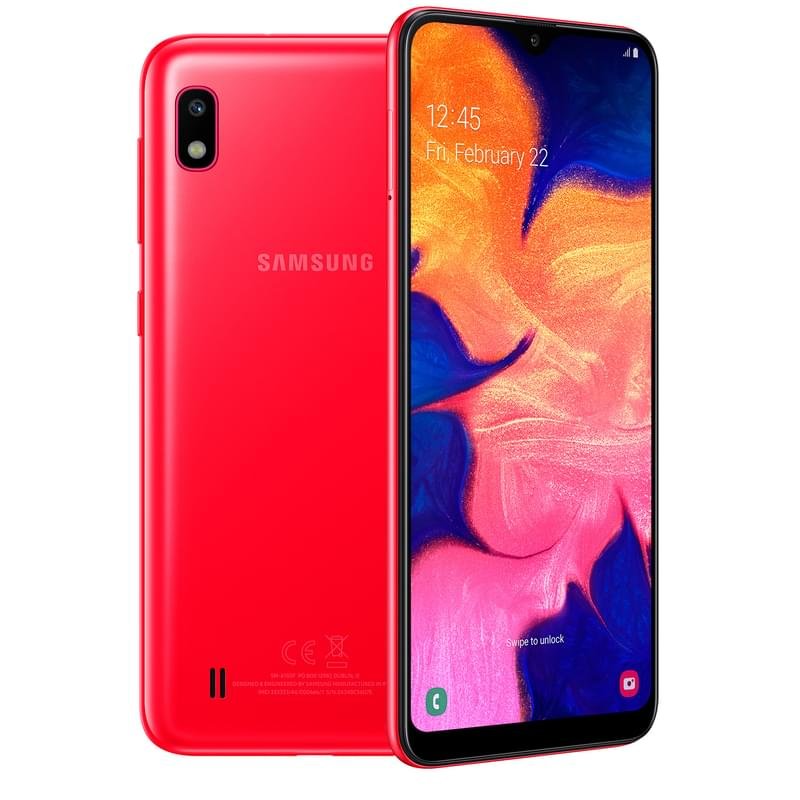 Смартфон Samsung Galaxy A10 32GB Red - фото #0
