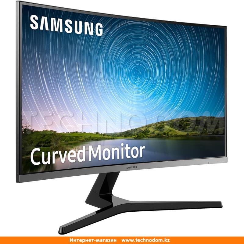Монитор 27" Samsung LC27R500FHIXCI 1920x1080 16:9 VA 60ГЦ (HDMI+VGA) Curved Black - фото #2