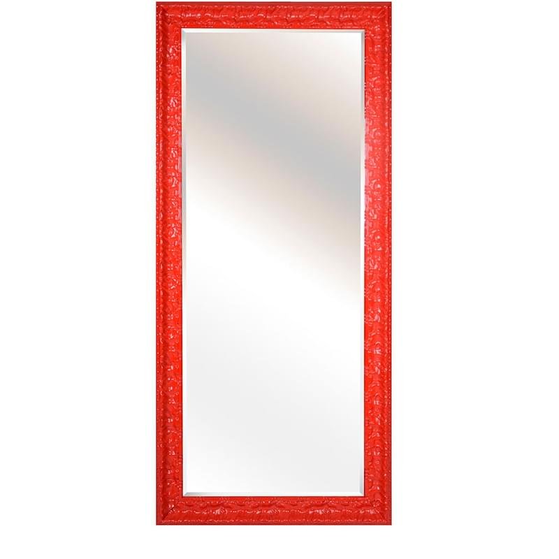 Зеркало, массив дерева, красный 180*80 - фото #0