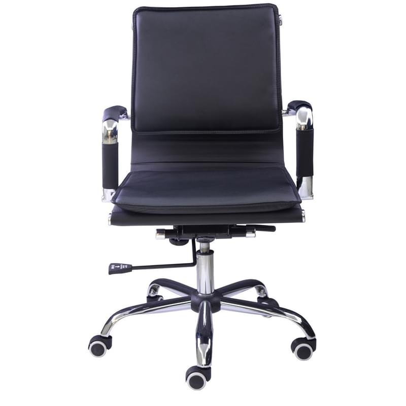 Кресло для сотрудников, экокожа, черный 55*62*89 - фото #0