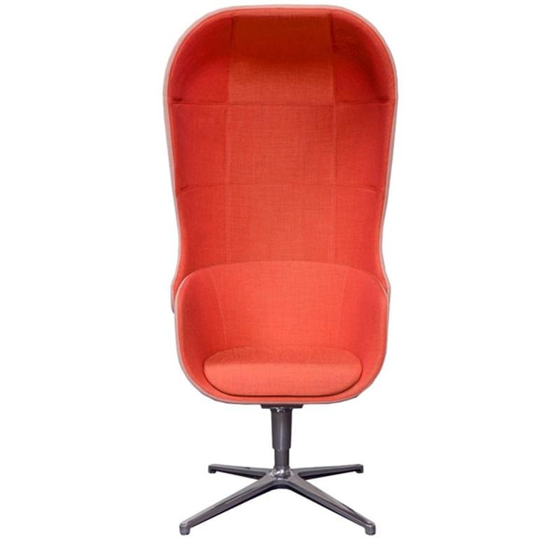 Кресло, ткань, красный - фото #0