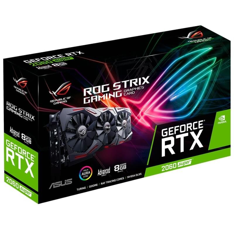 Видеокарта Asus GeForce ROG STRIX RTX 2060 Super 8GB 256bit/G6 (2HDMI+2DP) - фото #8