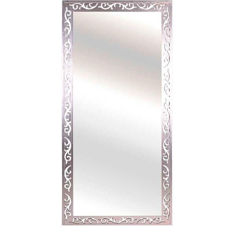 Зеркало, МДФ, нержавеющая сталь, 90*4*190 - фото #0