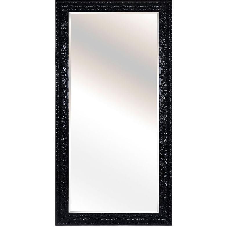 Зеркало, массив дерева, черный, 180*80 - фото #0