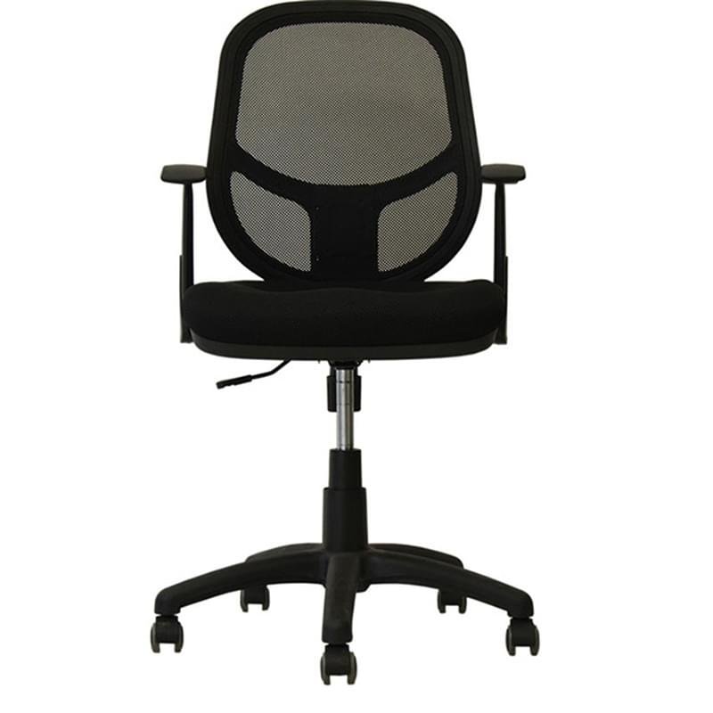 Кресло для сотрудников, сетка, черный 57*60*96 - фото #0