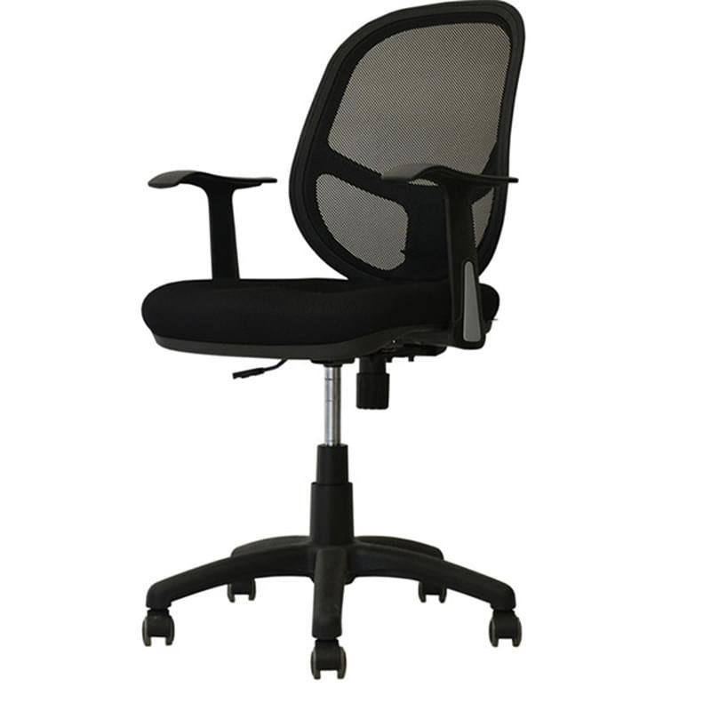 Кресло для сотрудников, сетка, черный 57*60*96 - фото #1