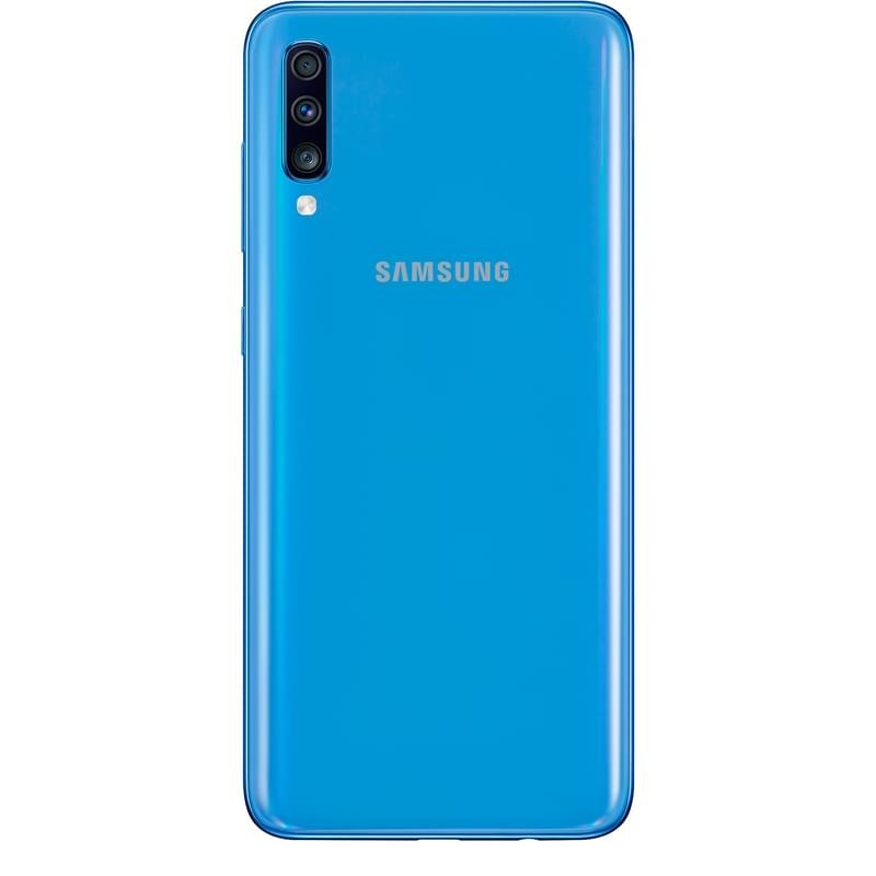 Смартфон Samsung Galaxy A70 128GB Blue - фото #4
