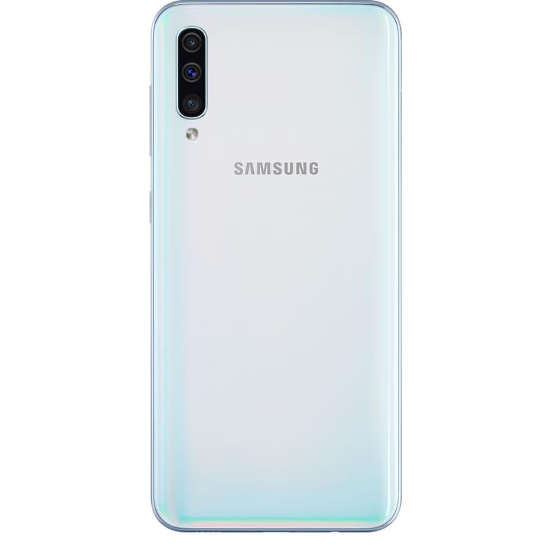 Смартфон Samsung Galaxy A50 128GB White - фото #4