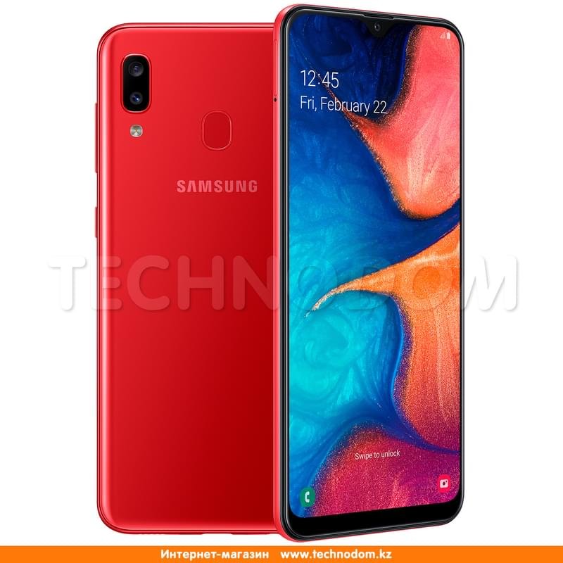 Смартфон Samsung Galaxy A20 32GB Red - фото #0
