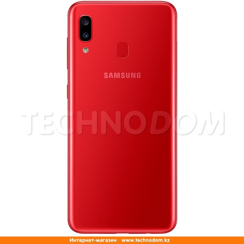 Смартфон Samsung Galaxy A20 32GB Red - фото #4