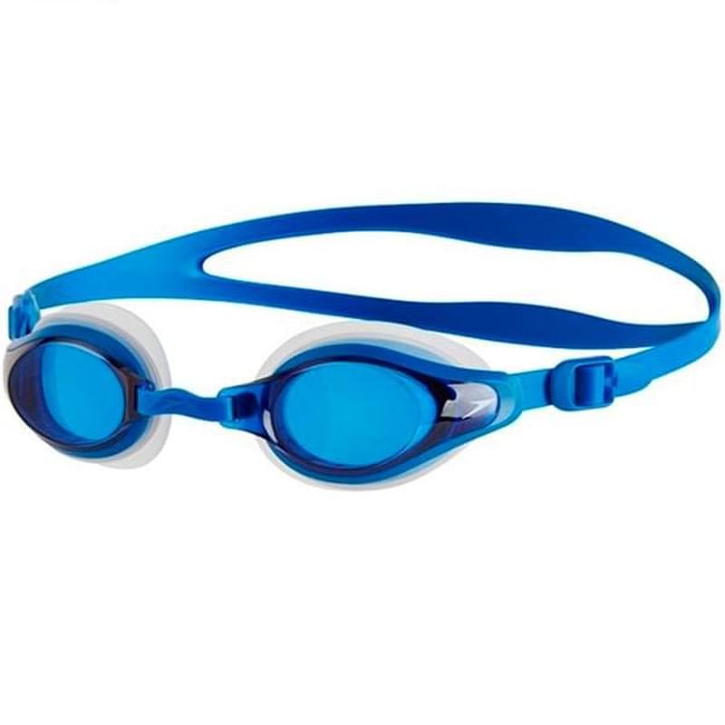 Очки для плавания с оптикой Speedo Mariner supreme (5.5, clear neon blue) - фото #0