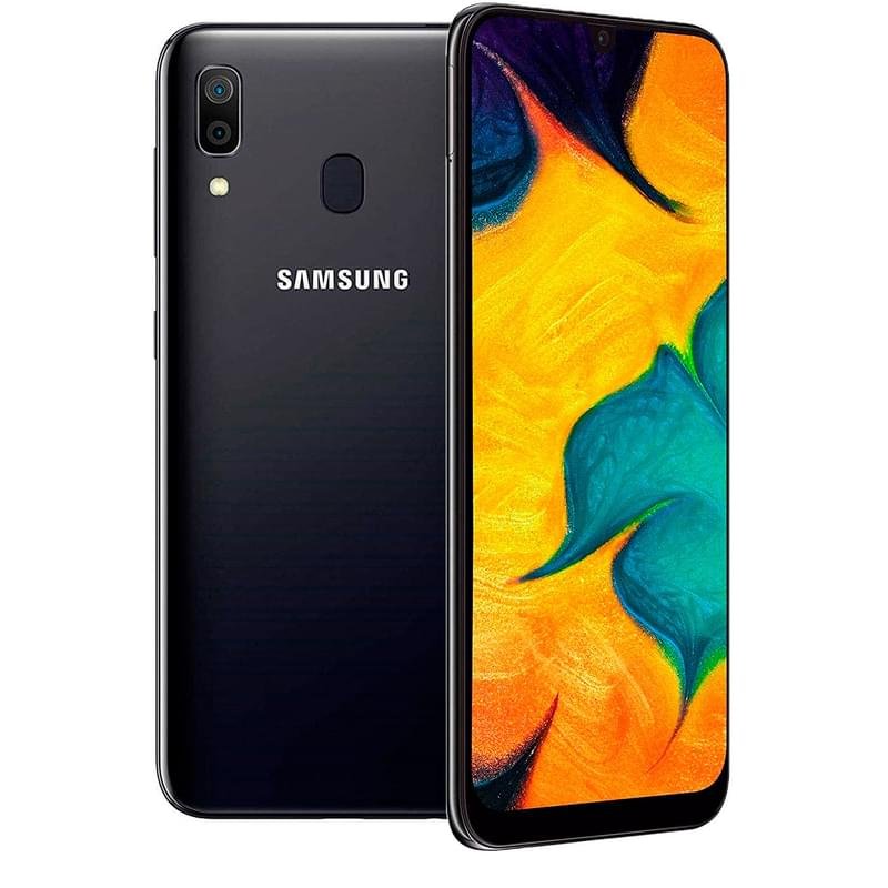 Смартфон Samsung Galaxy A30 32GB Black - фото #0