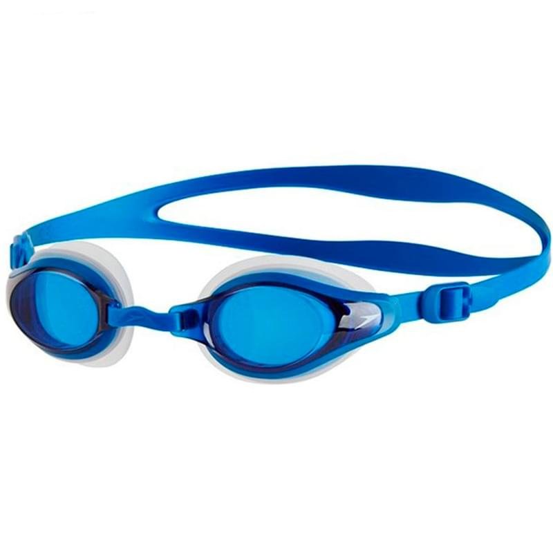 Очки для плавания с оптикой Speedo Mariner supreme (4.5, clear neon blue) - фото #0