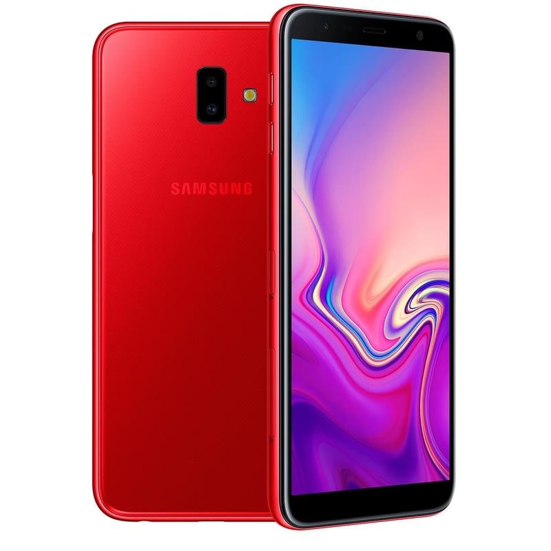 Смартфон Samsung Galaxy J6+ 32GB Red - фото #0