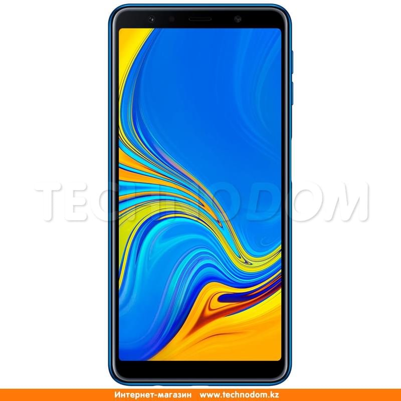 Смартфон Samsung Galaxy A7 2018 64GB Blue - фото #1