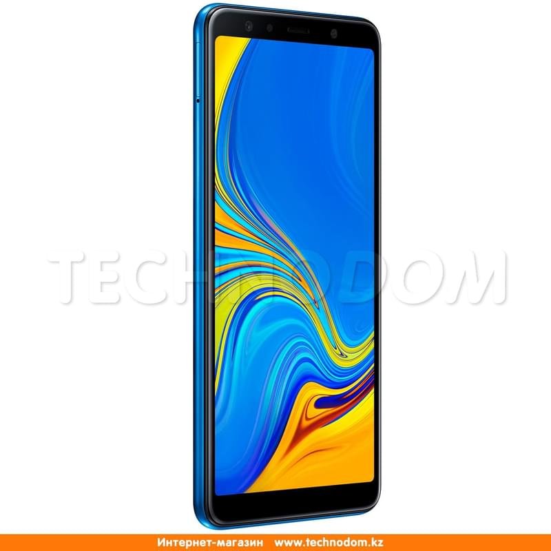 Смартфон Samsung Galaxy A7 2018 64GB Blue - фото #3
