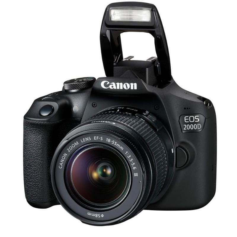 Зеркальный фотоаппарат Canon EOS 2000D EF-S 18-55 III - фото #2