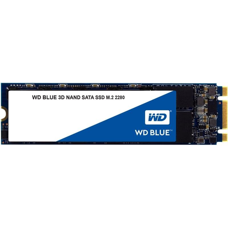 Внутренний SSD M.2 2280 250GB Western Digital Blue SATA-III 3D TLC (WDS250G2B0B) - фото #0