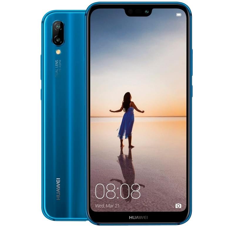 Смартфон HUAWEI P20 Lite 64GB Blue - фото #0
