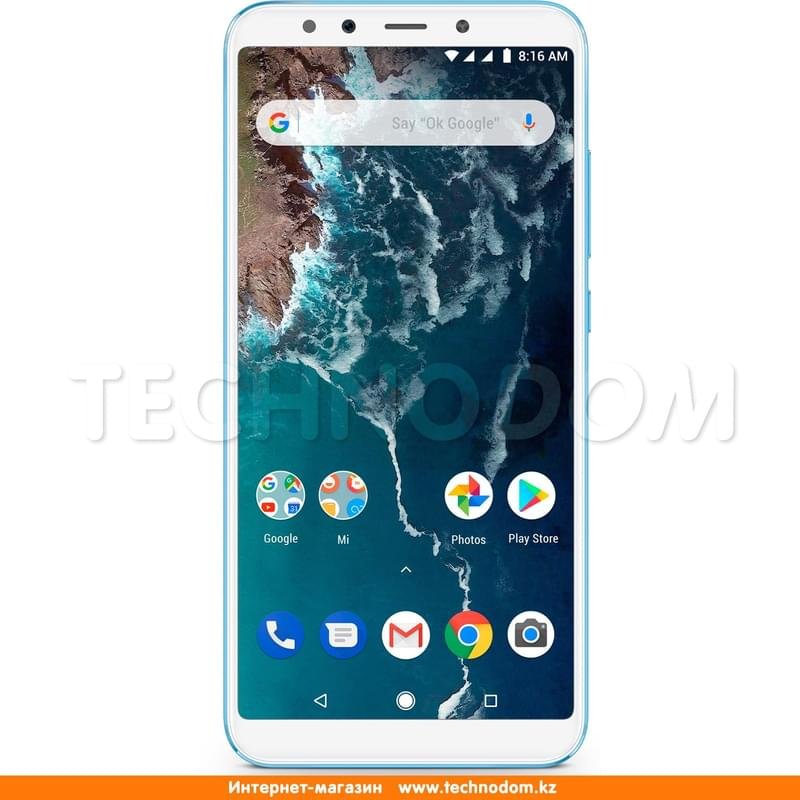 Смартфон Xiaomi Mi A2 64GB Blue - фото #1
