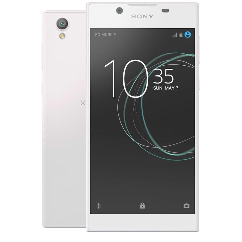 Смартфон Sony Xperia L1 DS 16GB White - фото #0