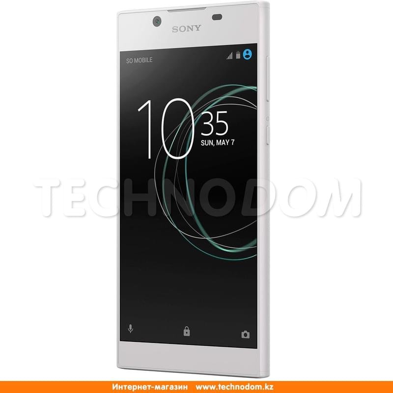 Смартфон Sony Xperia L1 DS 16GB White - фото #3