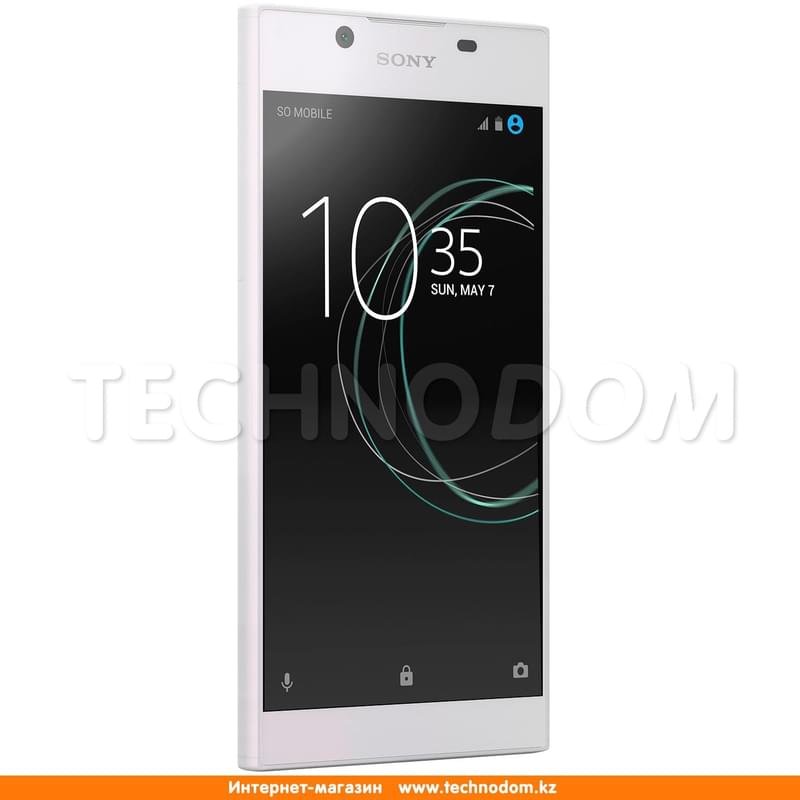 Смартфон Sony Xperia L1 DS 16GB White - фото #4