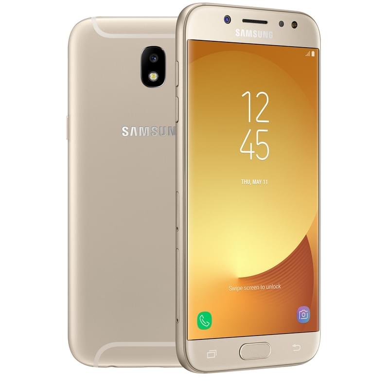 Смартфон Samsung Galaxy J5 2017 16GB Gold - фото #0