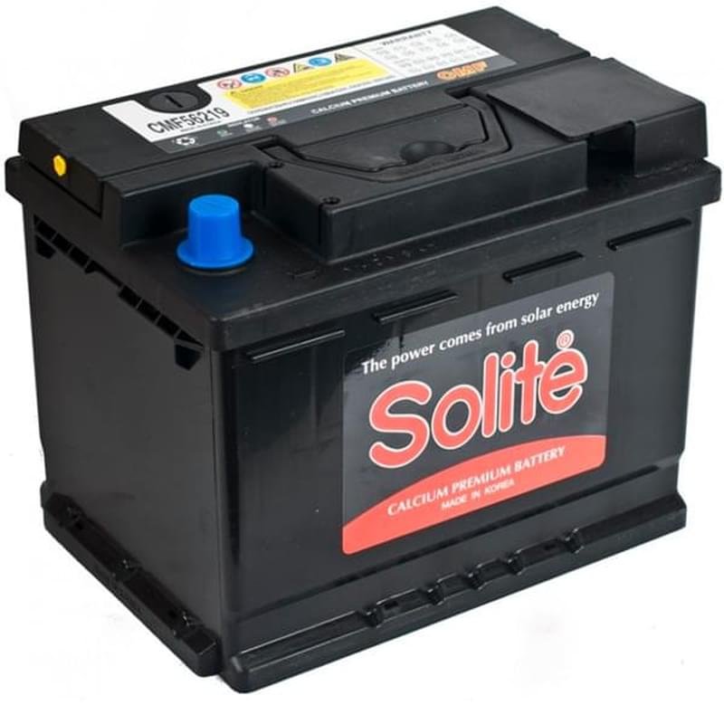 Аккумулятор Solite 62Ah "- +" (56219L) - фото #0
