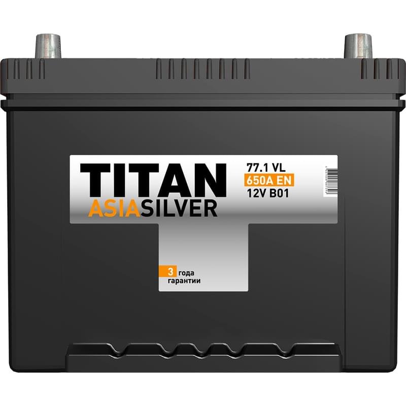 Аккумулятор Titan Asia Silver 77Ah "+ -" (6CT-77AhR) - фото #0