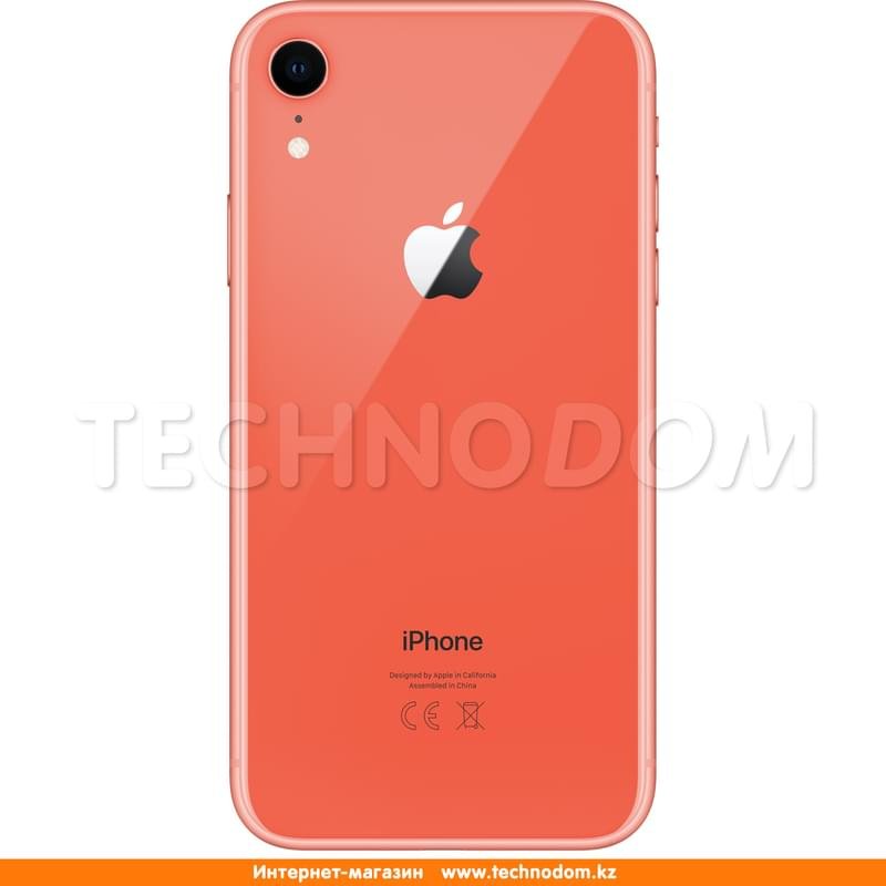 Смартфон Apple iPhone XR 64GB Coral - фото #3