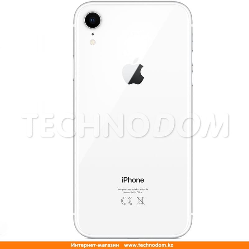 Смартфон Apple iPhone XR 128GB White - фото #2