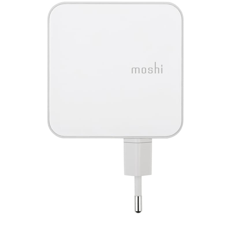 Moshi Желілік қуаттау құрылғысы 1*USB, 1*USB Type-C 42W, ProGeo, Ақ (99MO022117) - фото #0