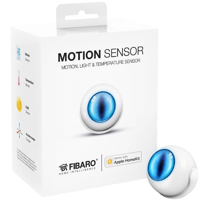 Fibaro Motion Sensor датчик движения, температуры, освещенности и вибрации Apple Homekit - фото #0