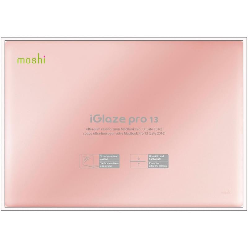 Чехол для MacBook Pro 13" Moshi iGlaze Hard Shell, Pink (99MO071302) - фото #8
