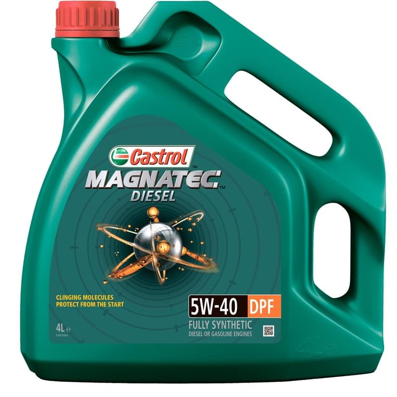 Моторное масло CASTROL Magnatec Diesel 5W40 DPF API SM/CF 4л - фото #0