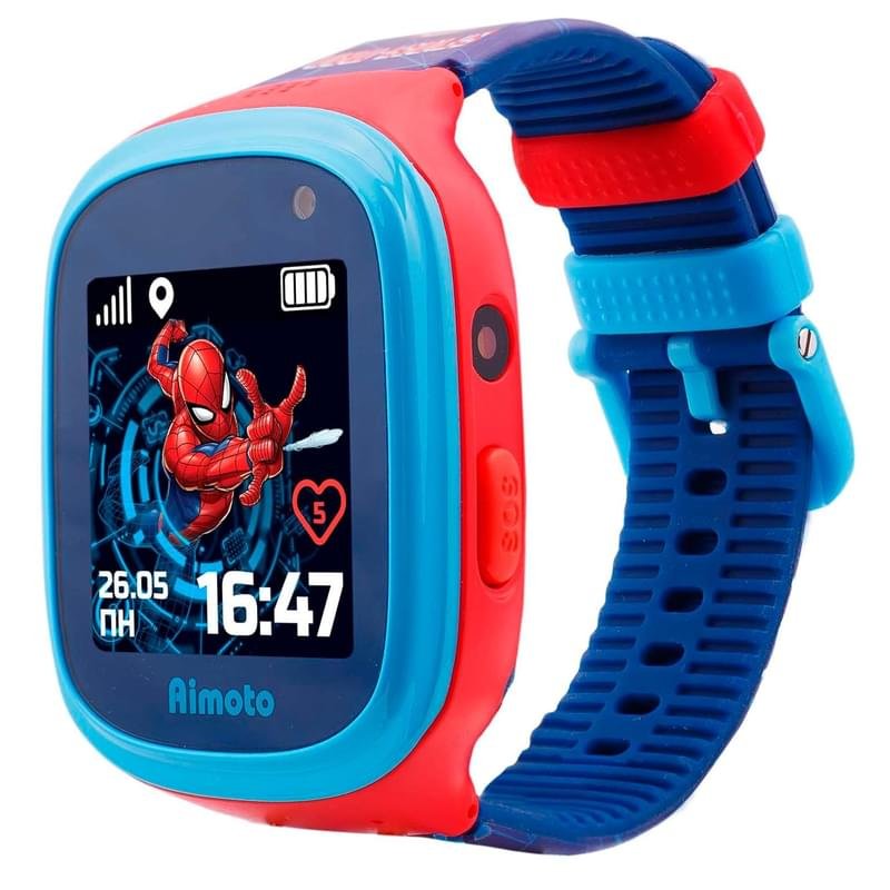 Детские смарт-часы с GPS трекером Aimoto Marvel Человек-Паук - фото #0