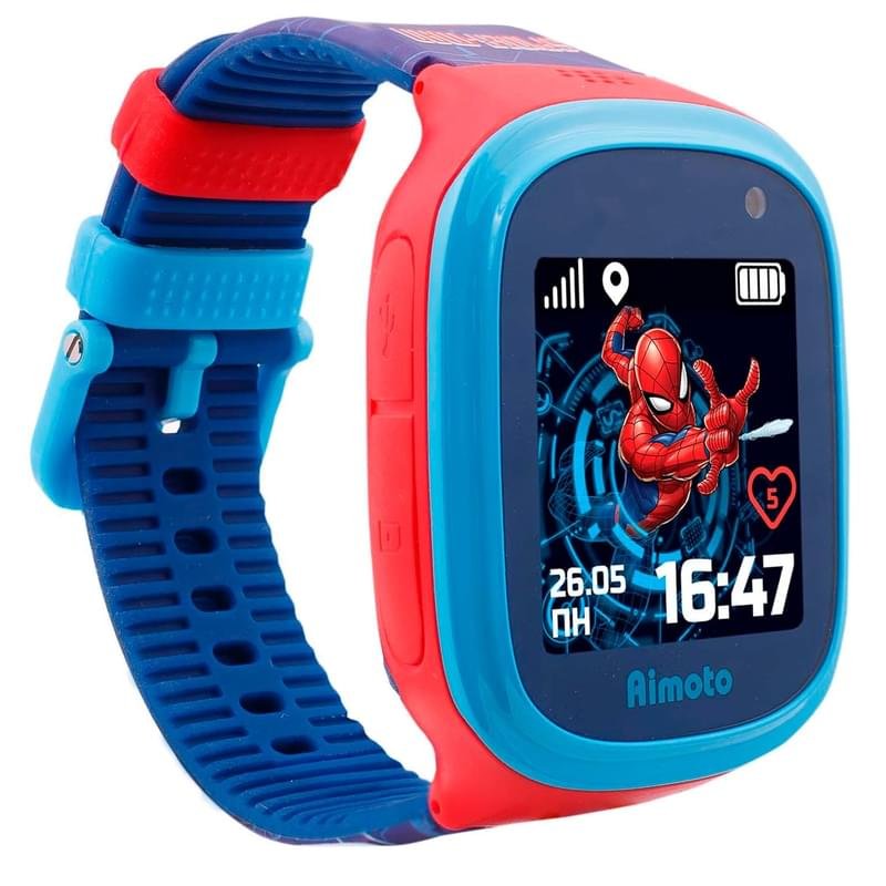 Детские смарт-часы с GPS трекером Aimoto Marvel Человек-Паук - фото #2
