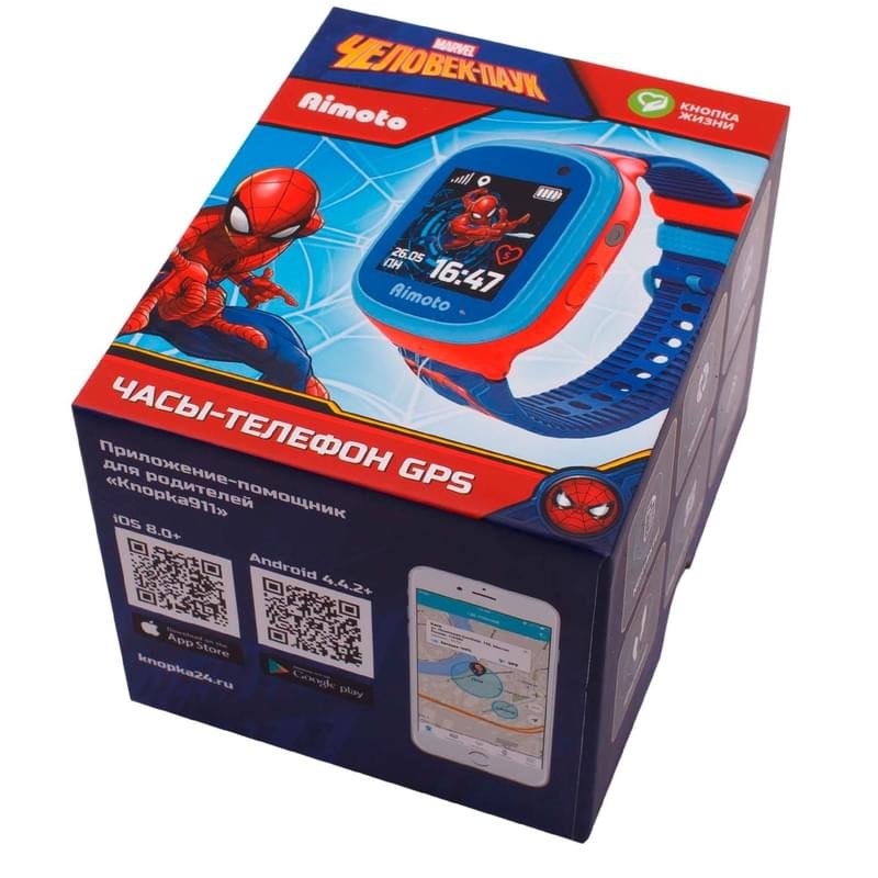 Детские смарт-часы с GPS трекером Aimoto Marvel Человек-Паук - фото #10
