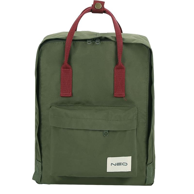 Рюкзак для ноутбука 15.6" NEO NEB-023, Green Red, полиэстер (NEB-023GNR) - фото #0