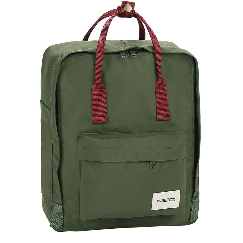 Рюкзак для ноутбука 15.6" NEO NEB-023, Green Red, полиэстер (NEB-023GNR) - фото #2