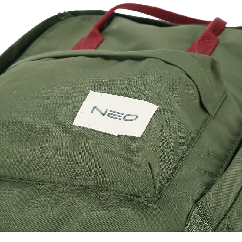Рюкзак для ноутбука 15.6" NEO NEB-023, Green Red, полиэстер (NEB-023GNR) - фото #7