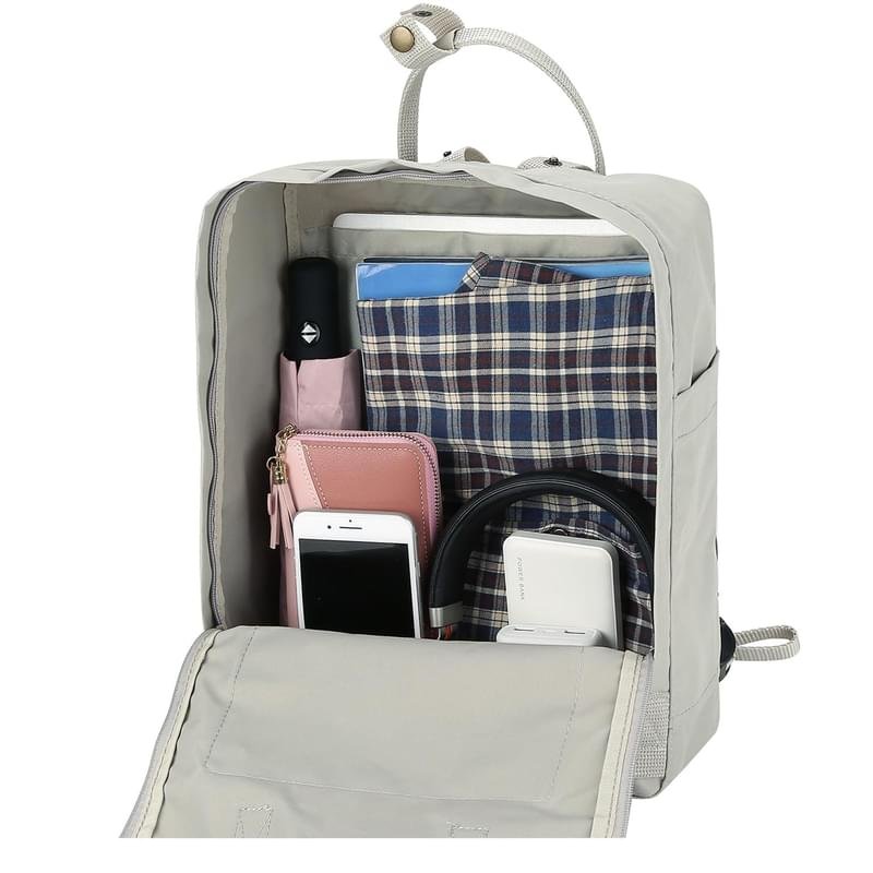 Рюкзак для ноутбука 15.6" NEO NEB-023, Light Grey, полиэстер (NEB-023LG) - фото #4