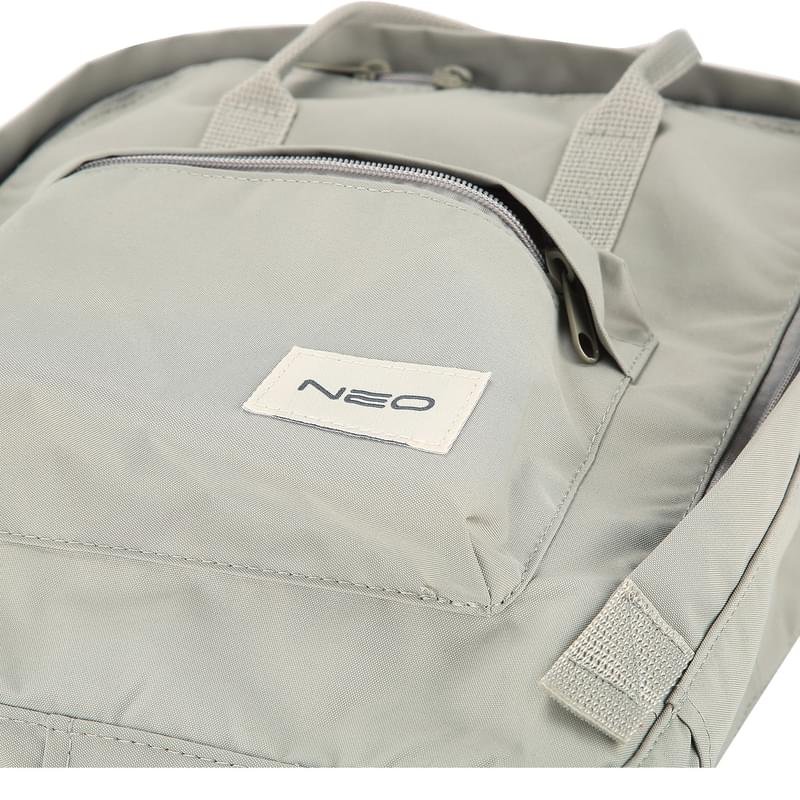 Рюкзак для ноутбука 15.6" NEO NEB-023, Light Grey, полиэстер (NEB-023LG) - фото #6
