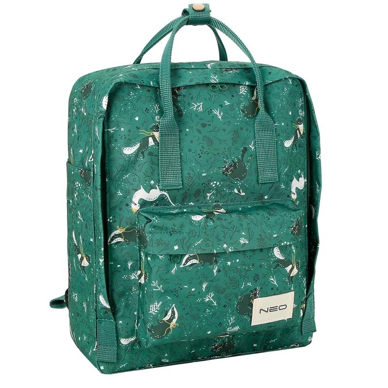 Рюкзак для ноутбука 15.6" NEO NEB-023, Green, полиэстер (NEB-023GN) - фото #1
