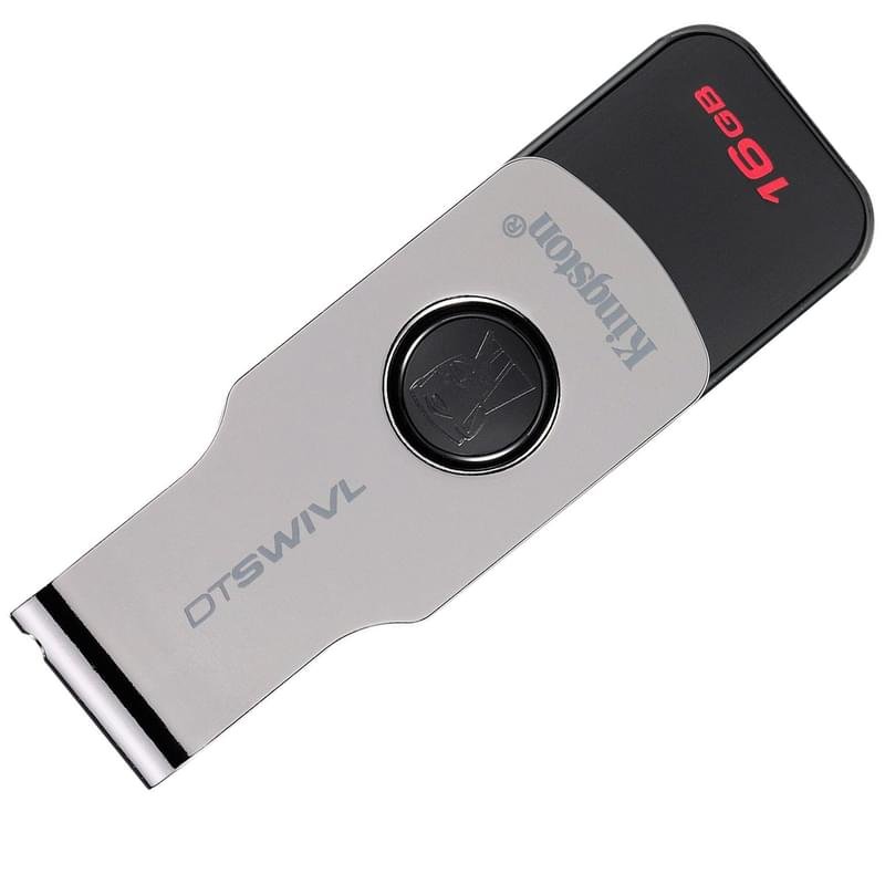 USB Флешка 16GB Kingston DataTraveler Type-A 3.1 Gen 1 (3.0) Metal (DTSWIVL/16GB) - фото #3